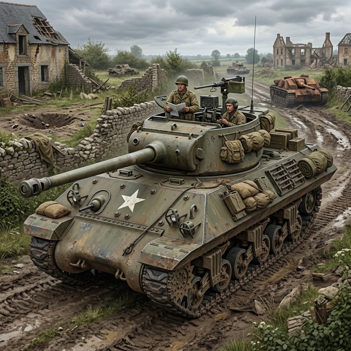 AFV Club 1/35 M36 Jackson tank destroyer plastic model kit AF35058