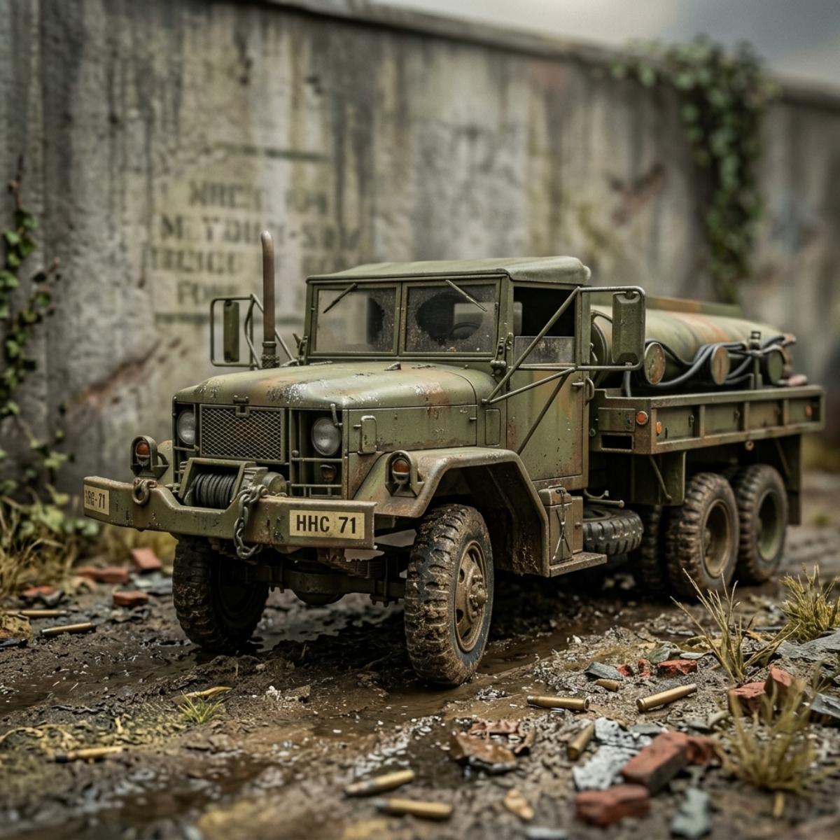 AFV Club 1/35 M49A2C Fuel Tanker plastic model kit AFV35007