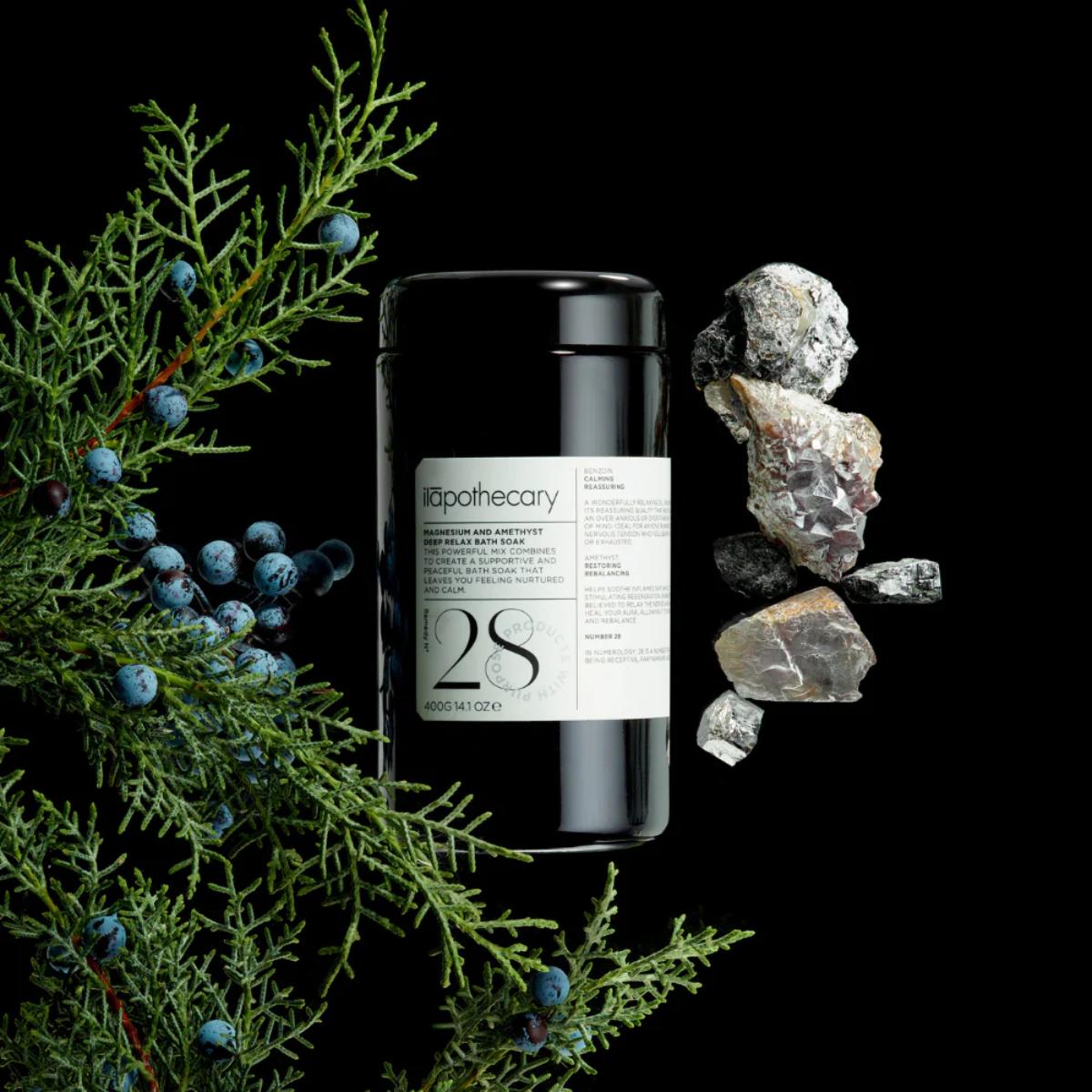 magnesium amethyst bath soak relaxation