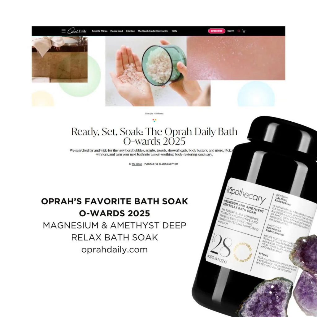 natural bath salts sleep support