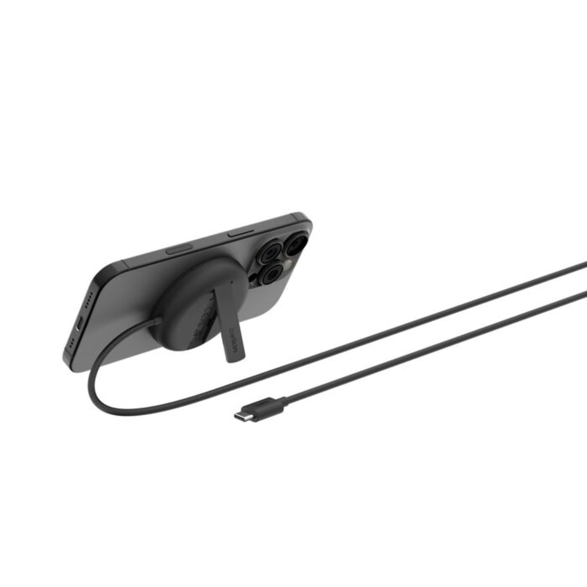 Belkin BoostCharge Pro magnetic wireless charging pad with pop-up stand and Qi2 15W fast charging
