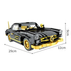 Mercedes-Benz 300SL Gullwing building block model front view