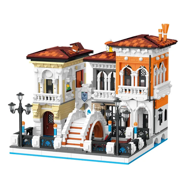 Reobrix The Venice Church Architecture Building Set Display Model