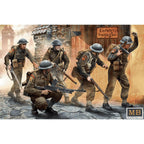 Master Box British Infantry Western Europe 1944-45 set assembled figures