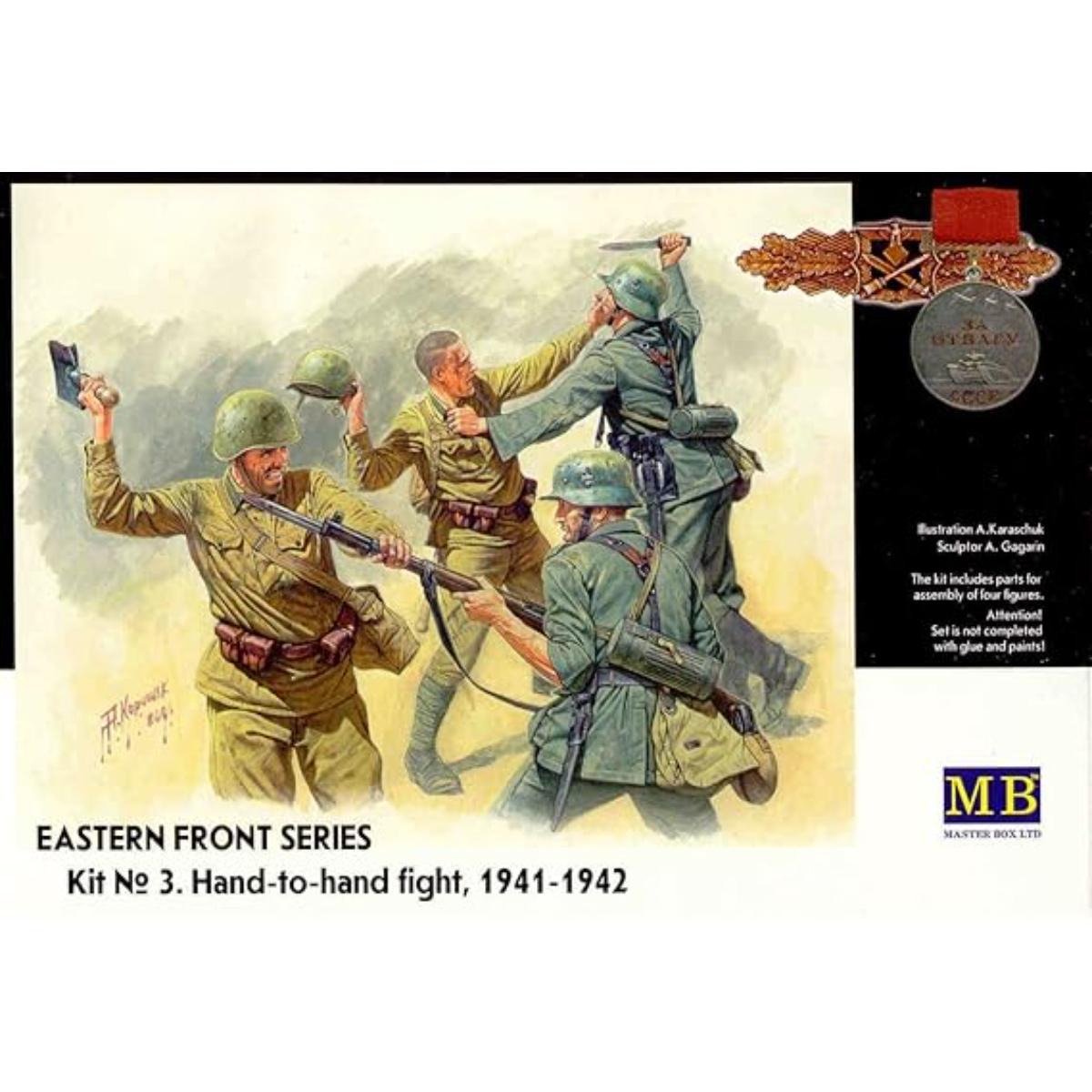 Master Box Russian infantry kit assembled figures