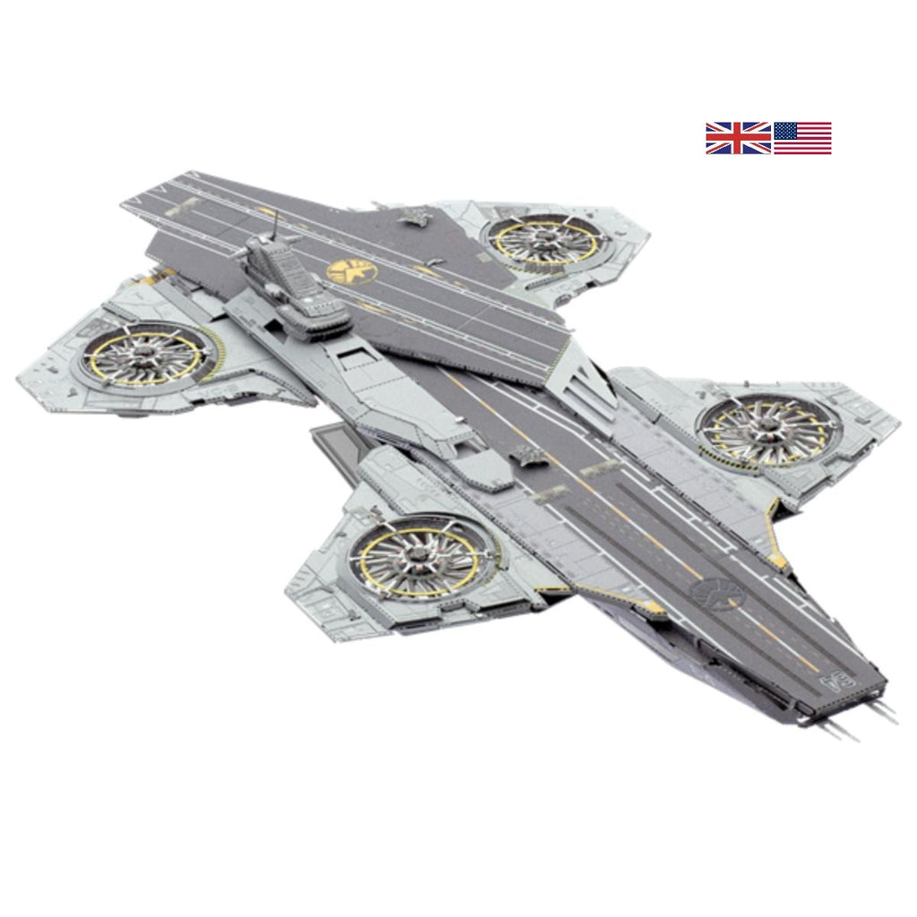 Innovatoys Metal Earth Helicarrier ICX245 metal model kit box