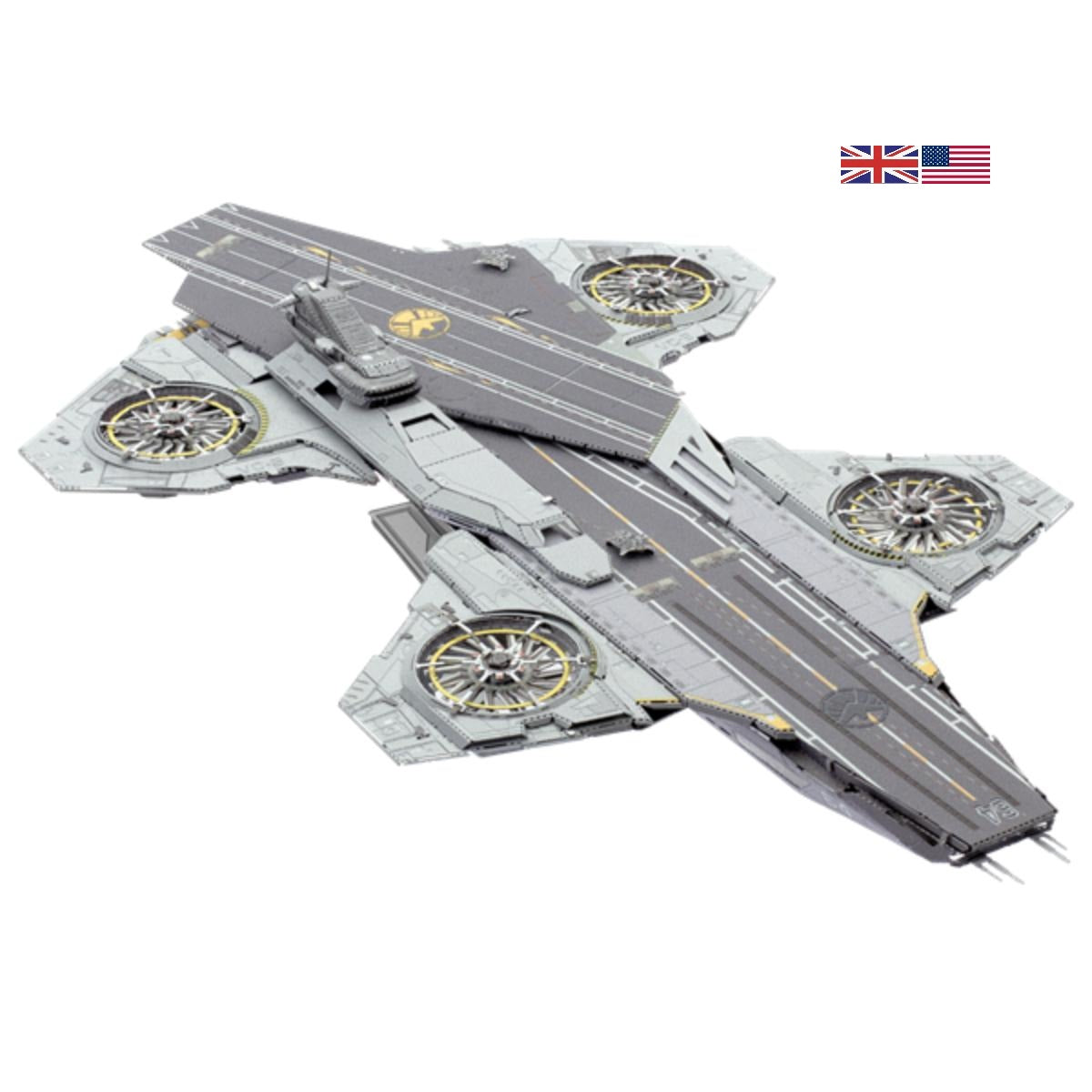 Innovatoys Metal Earth Helicarrier ICX245 metal model kit box