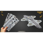 Innovatoys Metal Earth Helicarrier ICX245 metal model kit box