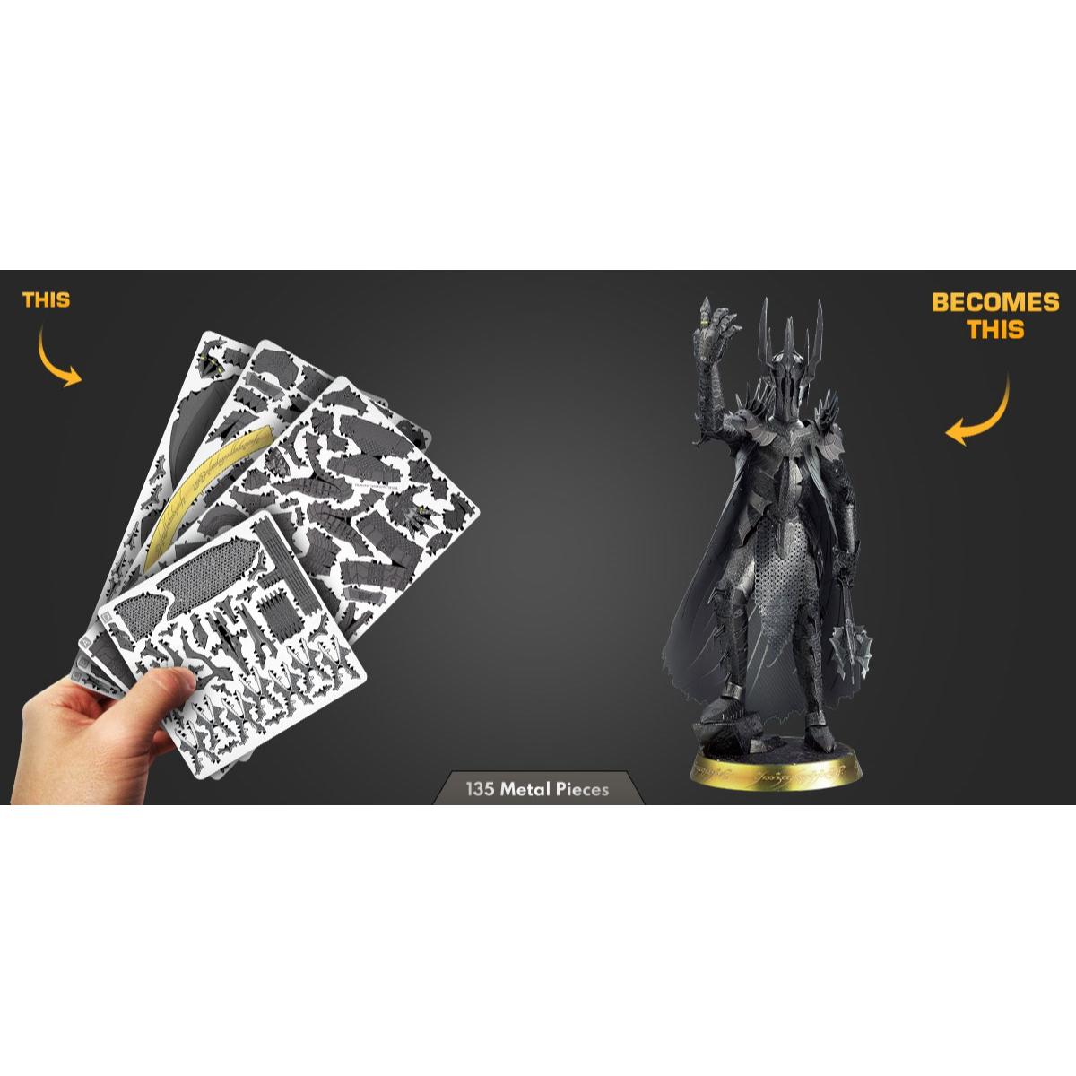 Metal Earth Sauron 3D model kit premium series – Lord of the Rings ICX240 steel sheet model