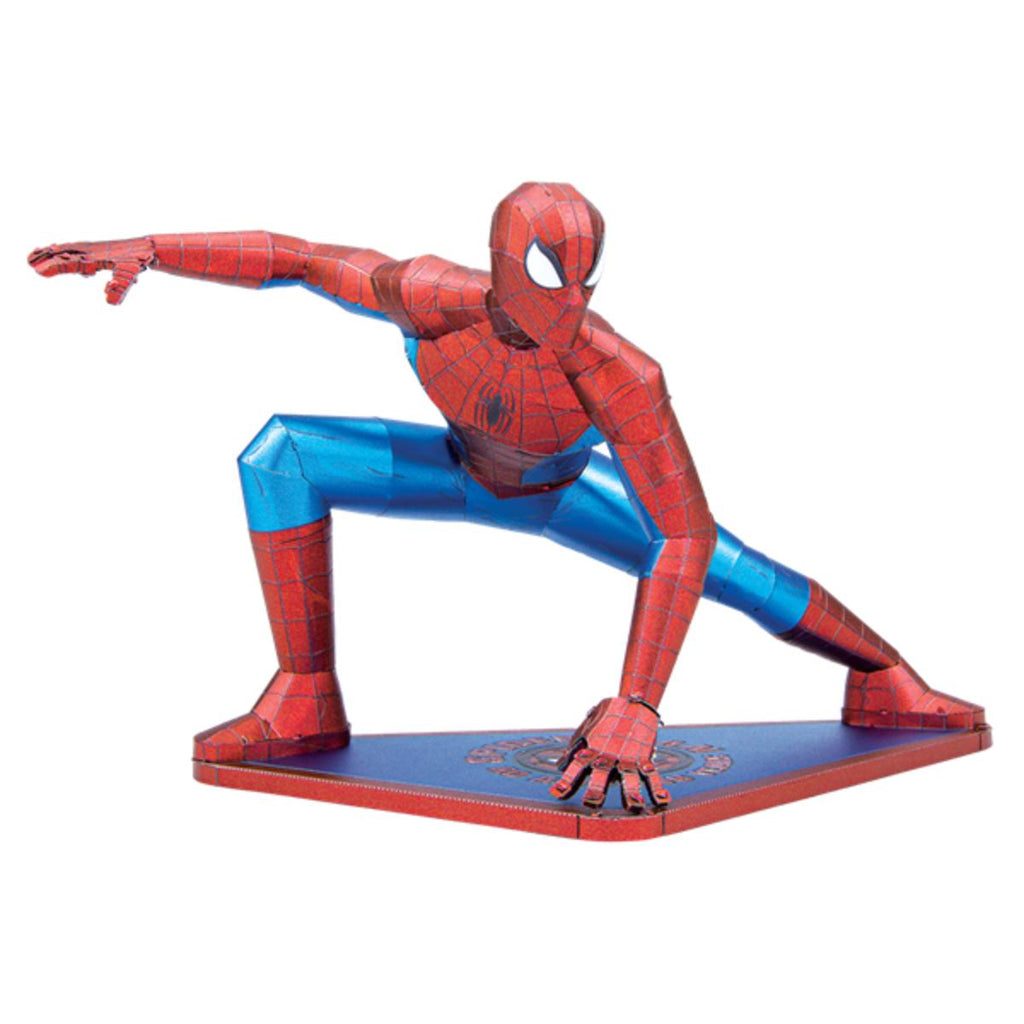 Metal Earth Spider-Man 3D metal model kit MMS474 assembled display