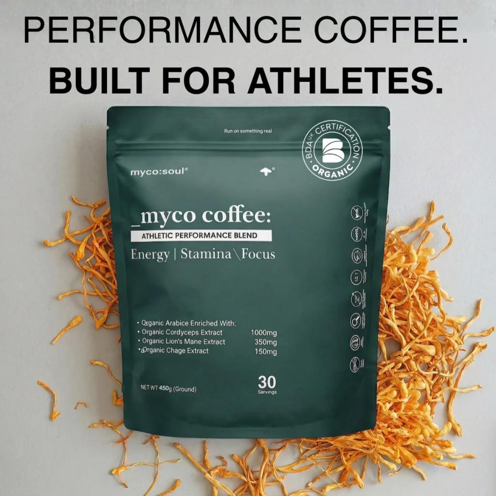 MycoSoul Athletic Performance Coffee organic mushroom coffee