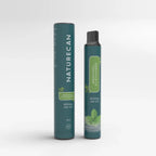 Naturecan CBD CBG disposable vape pen prefilled in cardboard tube
