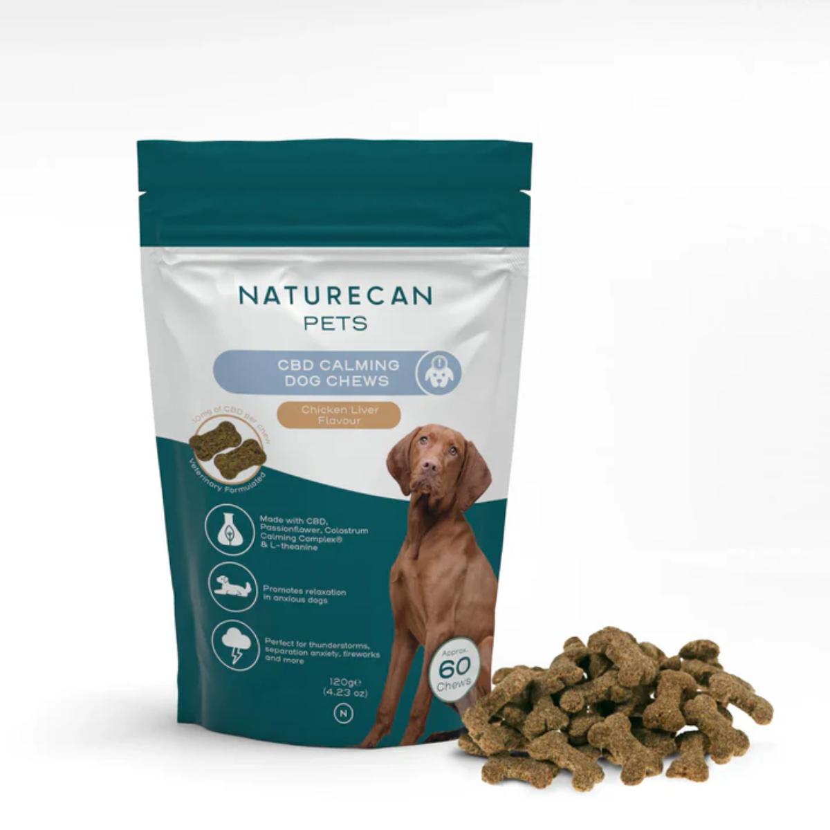 Naturecan CBD calming dog treats for inner calm – soft chews
