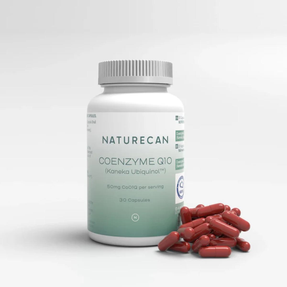 CoQ10 capsules with Kaneka Ubiquinol™ – antioxidant cellular support in pescatarian formula