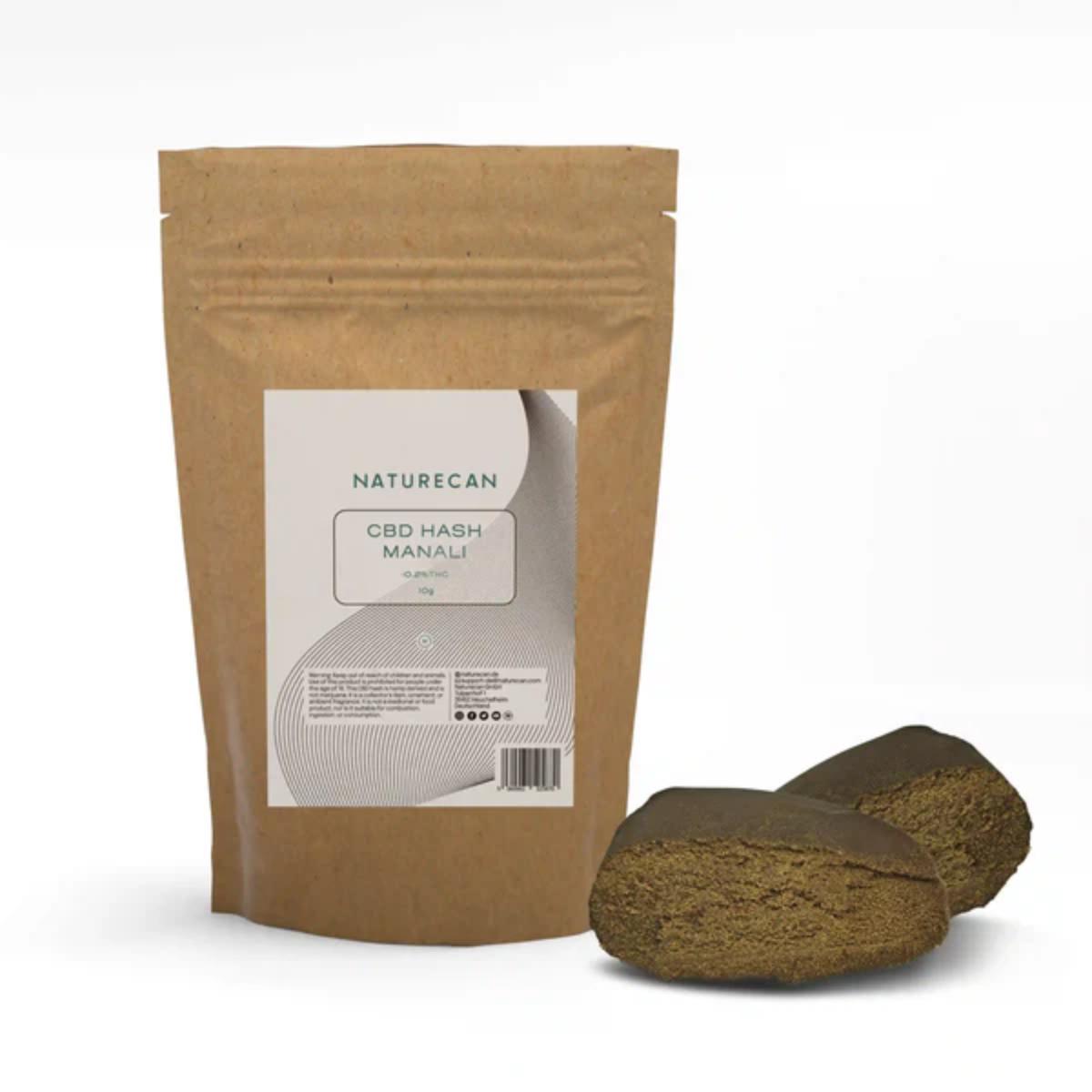 Naturecan Manali CBD Hash – Indica-Dominant, Earthy and Spicy CBD Hash
