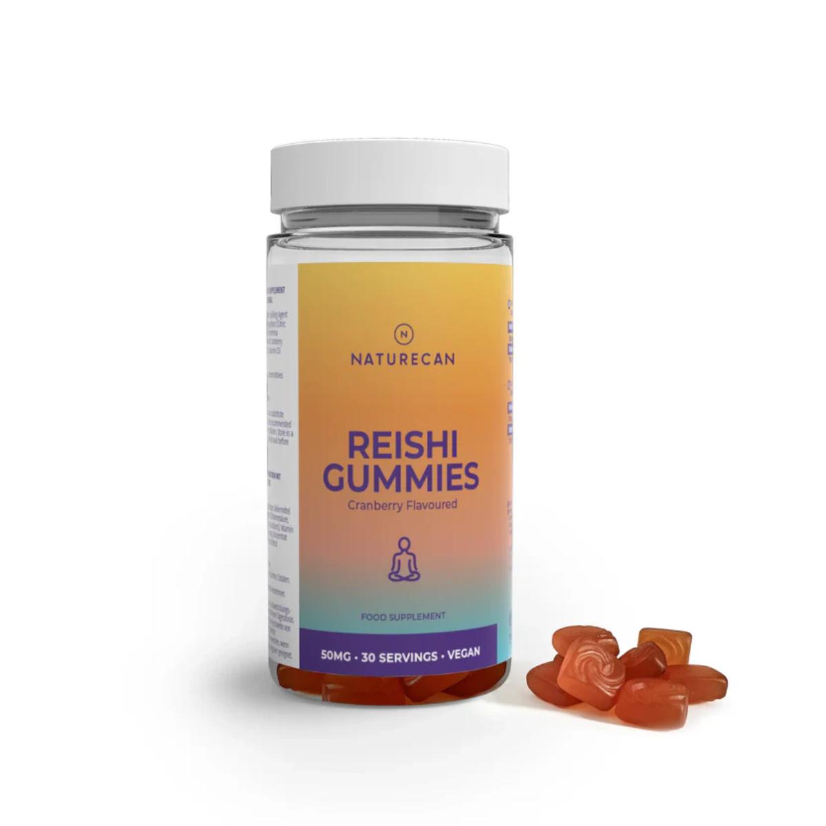 Naturecan Reishi Mushroom Gummies with Vitamin C and D