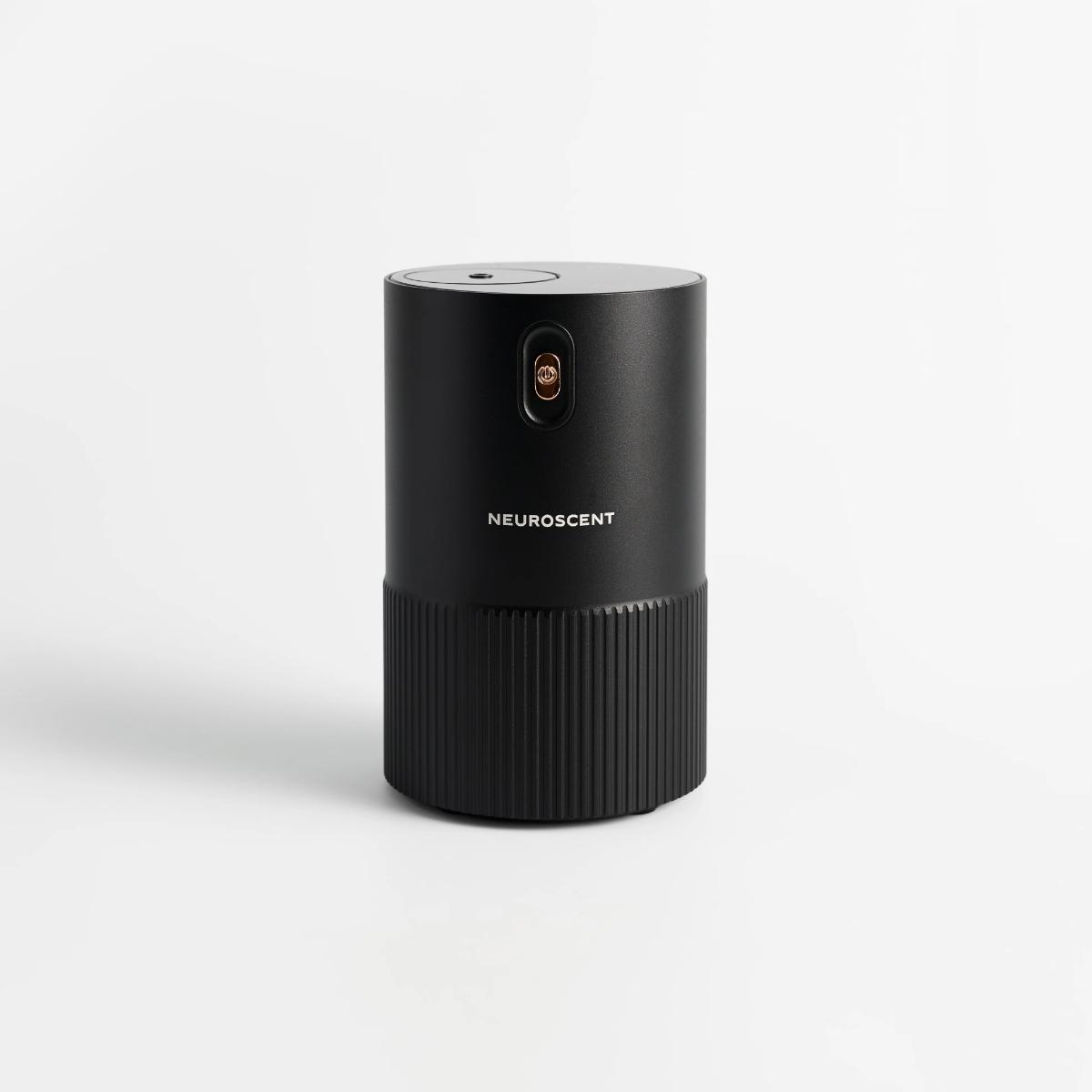 Neuroscent MicroMoments Diffuser in black for aromatherapy and home fragrance