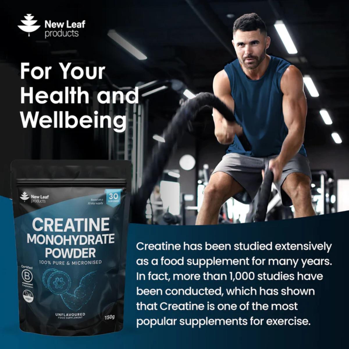 New Leaf Creatine supplement for pre and post workout