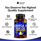 daily wellness routine taking omega 3 fish oil supplement capsules with water