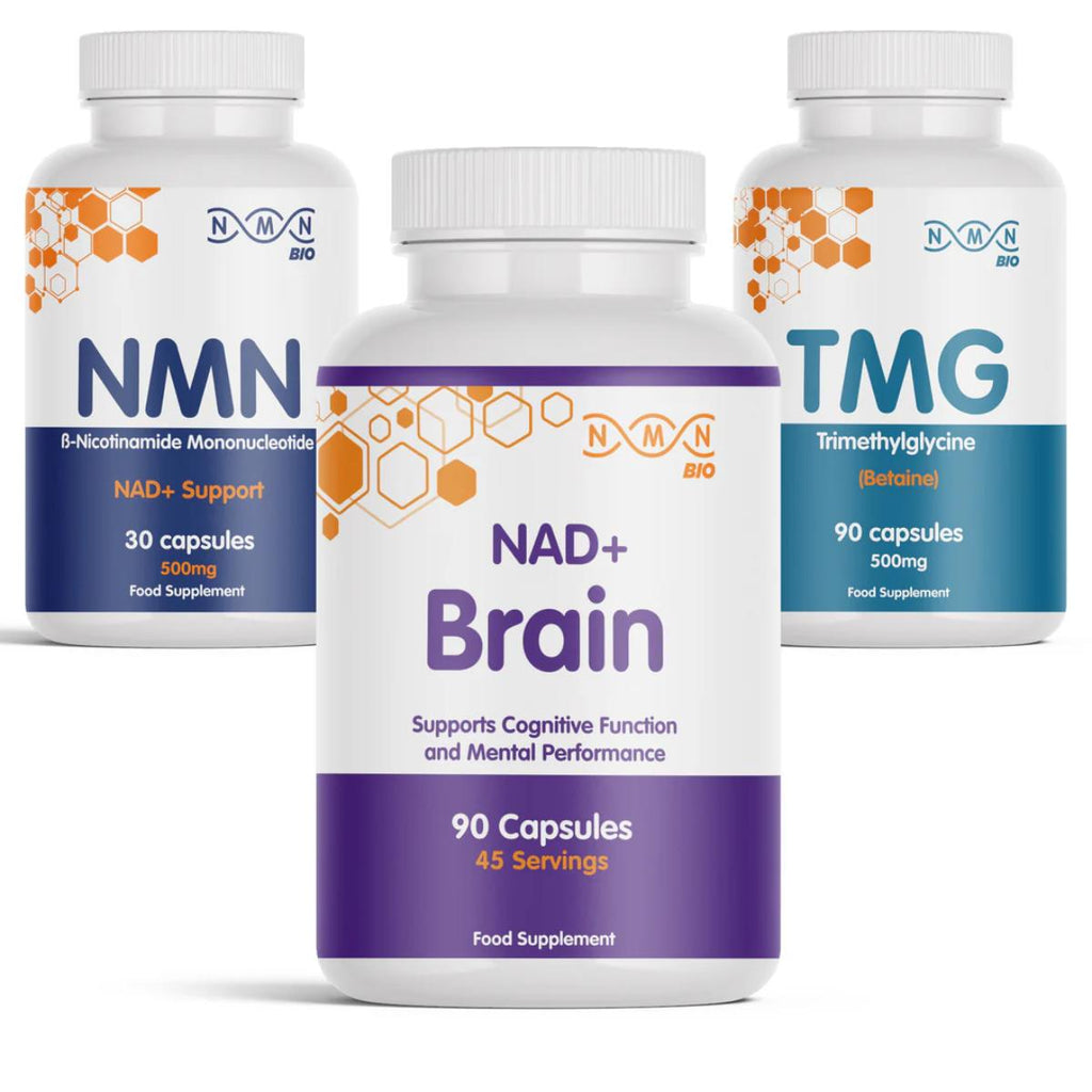 NMN Bio Morning Bundle pack bottle set NAD+ Brain NMN TMG