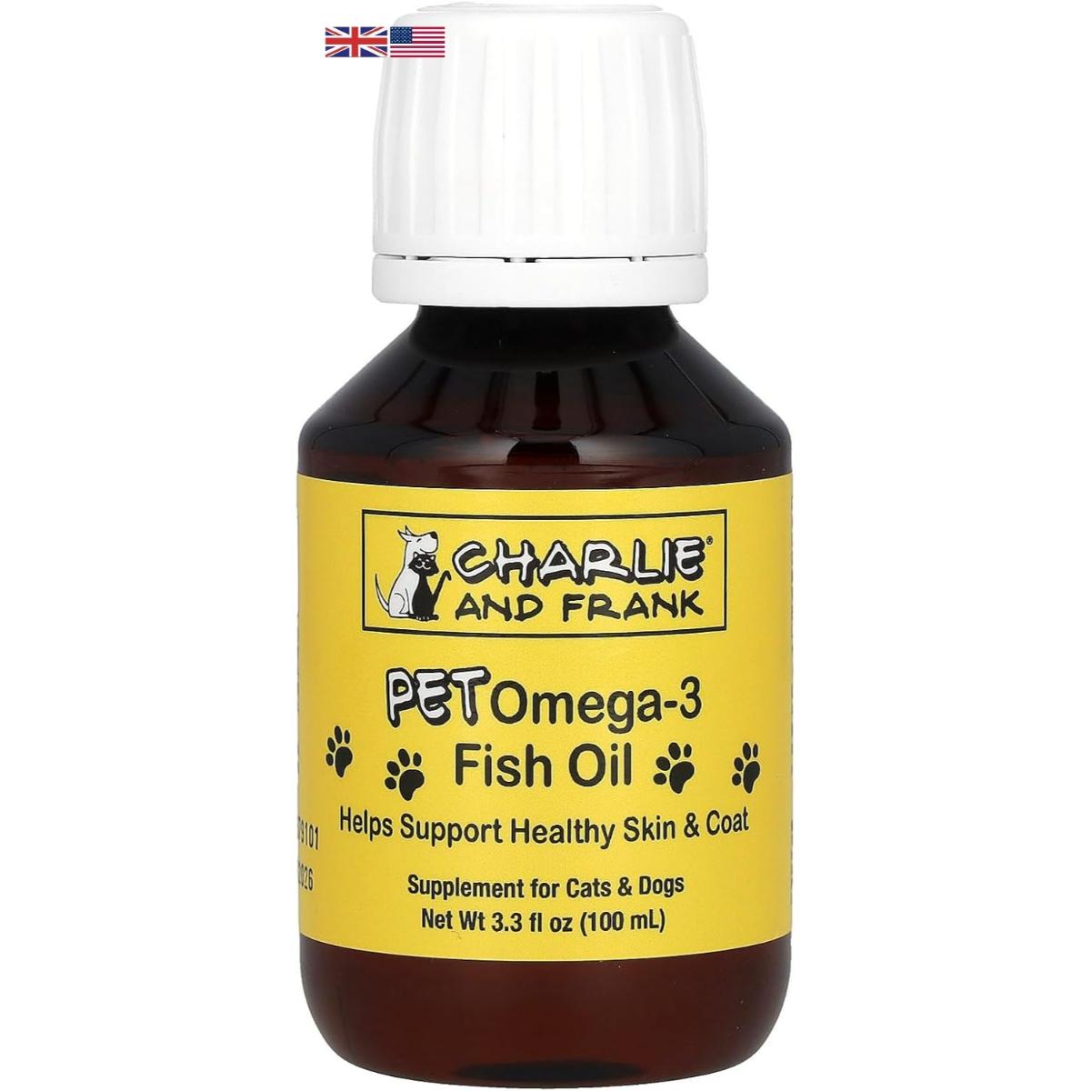Pet Omega-3 Fish Oil – joint and skin support for dogs