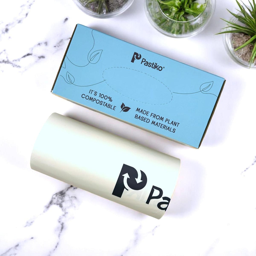 30 L compostable bin liner roll