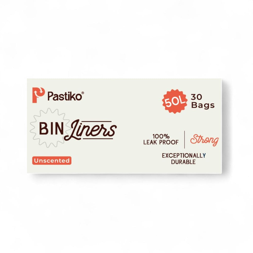 Pastiko 50L compostable bin liner roll
