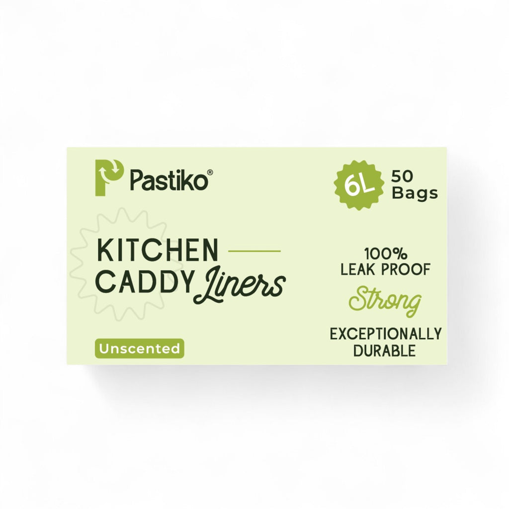 Pastiko 6L compostable caddy liner roll