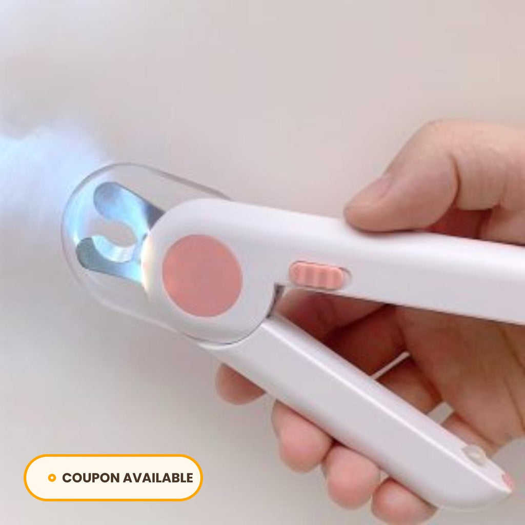 LED Professional Pet Nail Clippers for Dogs and Cats with Safety Light