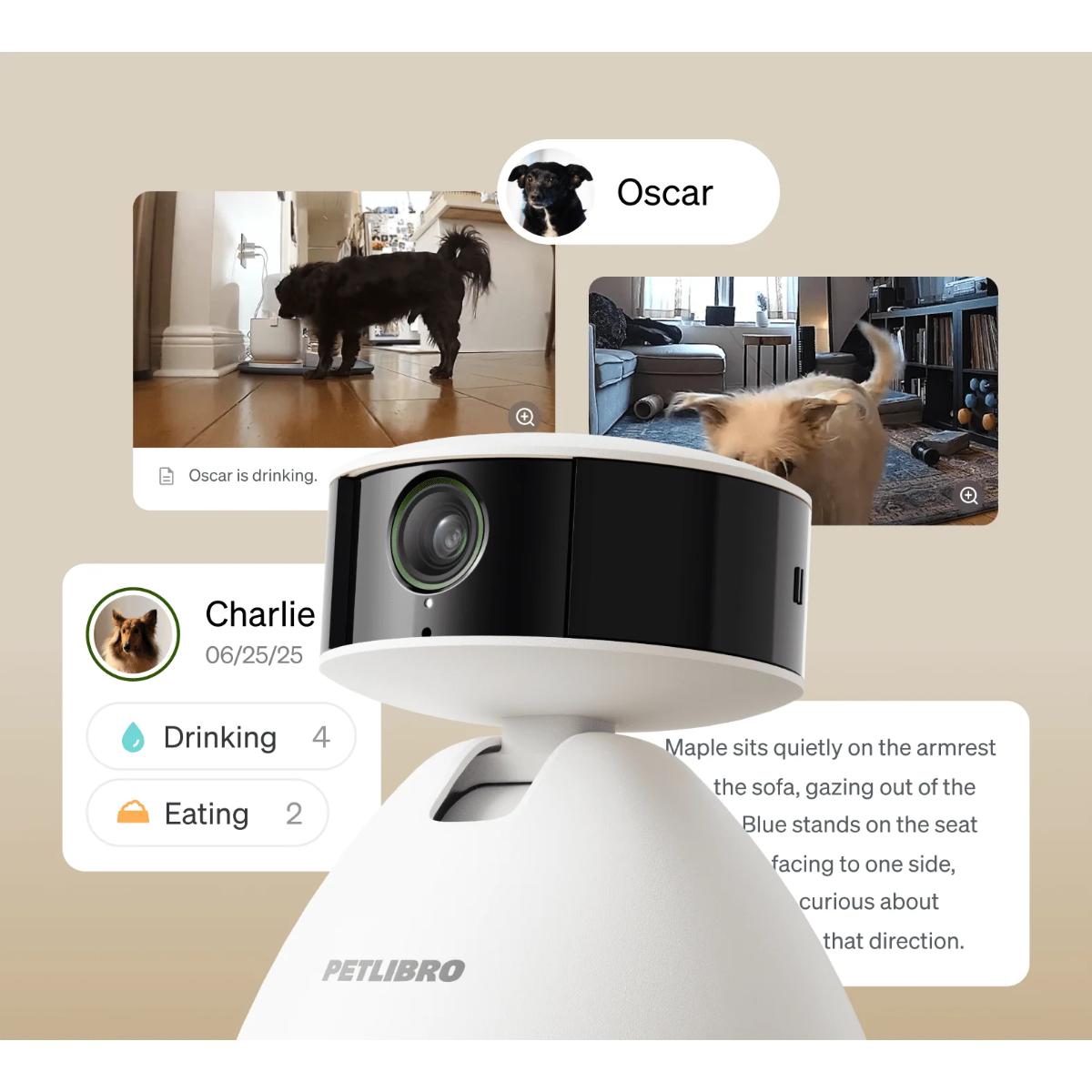 petlibro scout smart camera indoor pet monitoring