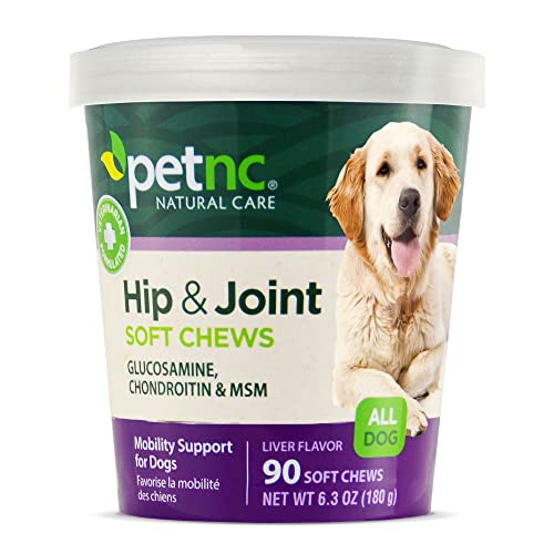 PetNC hip and joint soft chews for dogs 90 count