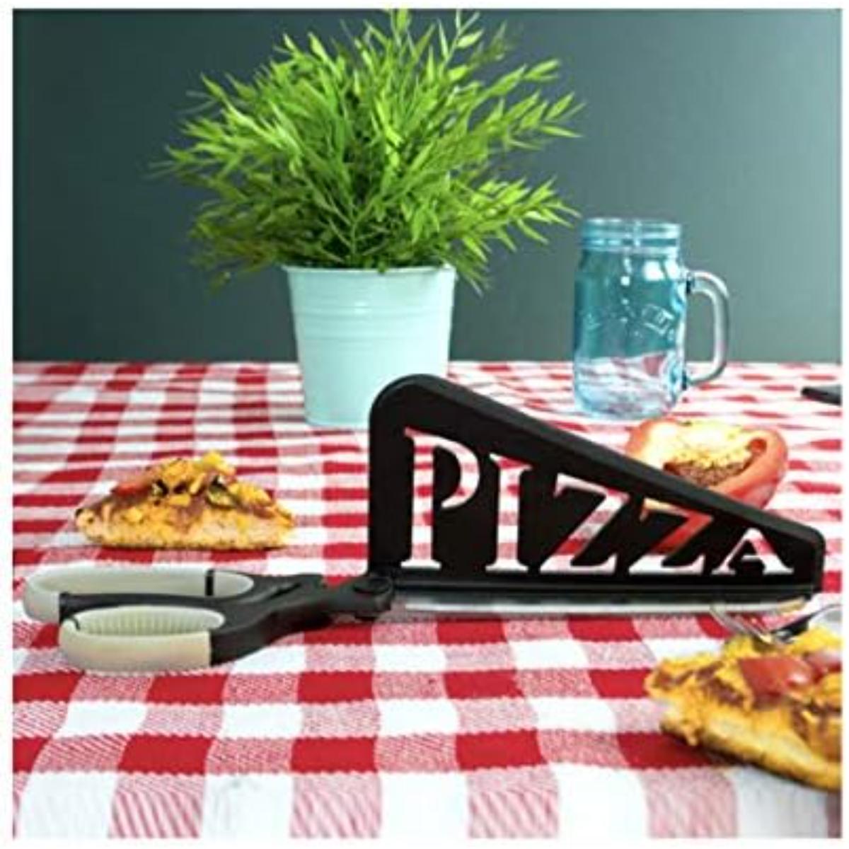 AddLiving pizza scissors stainless steel blade nylon base