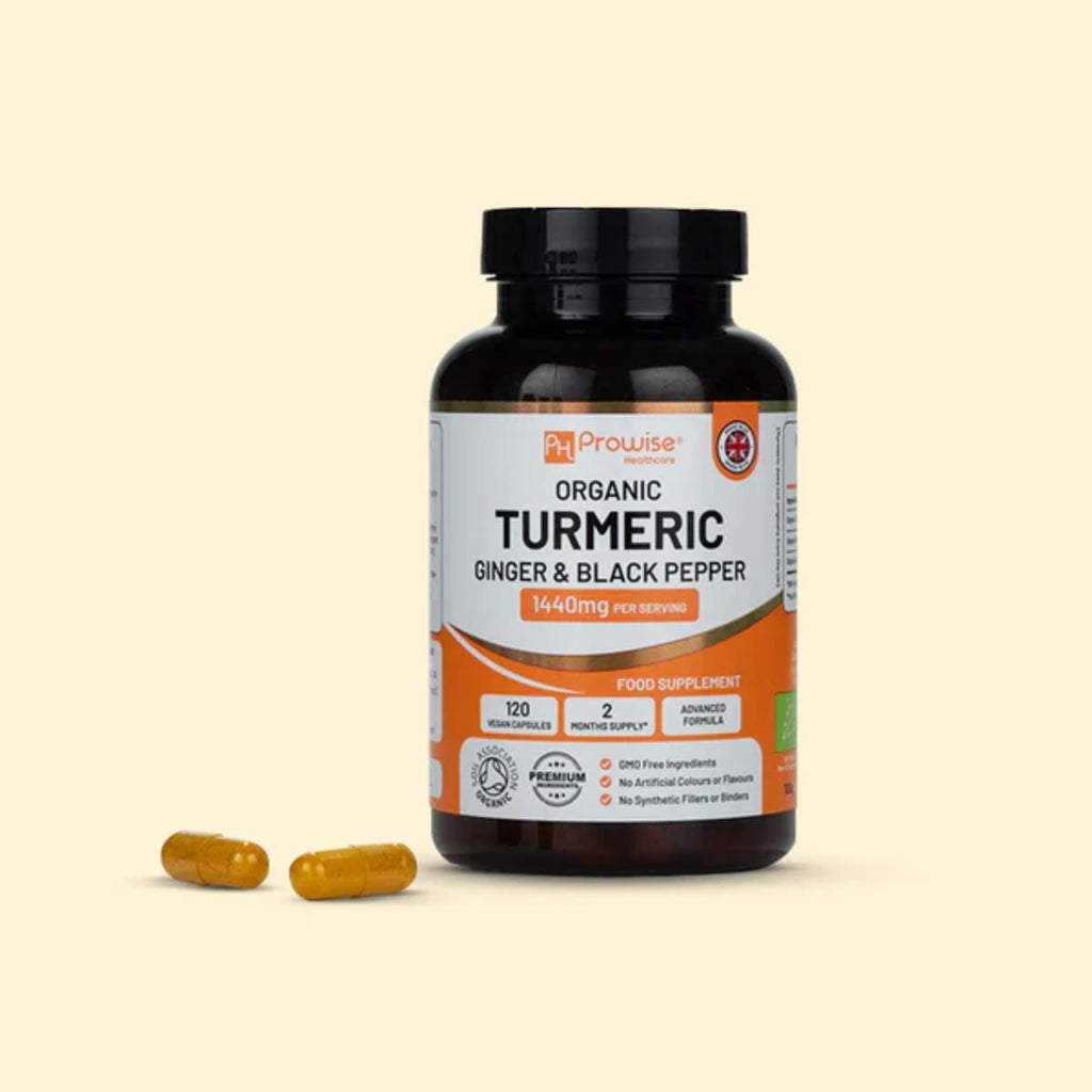 turmeric curcumin capsules bottle