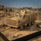 Meng SS-012 British Mastiff 2 6x6 armoured patrol vehicle plastic model kit box