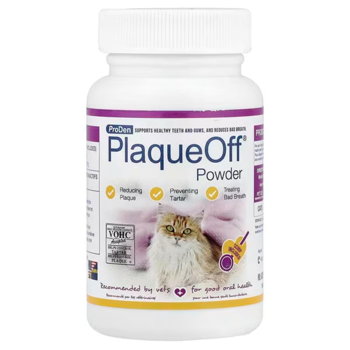 ProDen PlaqueOff dental powder for cats 40g