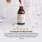 PureThera Bioactive B12 high potency vitamin B12 supplement bottle