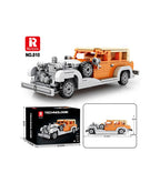 Reobrix 810 Rolls-Royce Phantom II 1:24 scale building block set with 304 pieces and vintage design