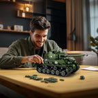 Reobrix M4A3E8 Sherman Tank building set military model kit