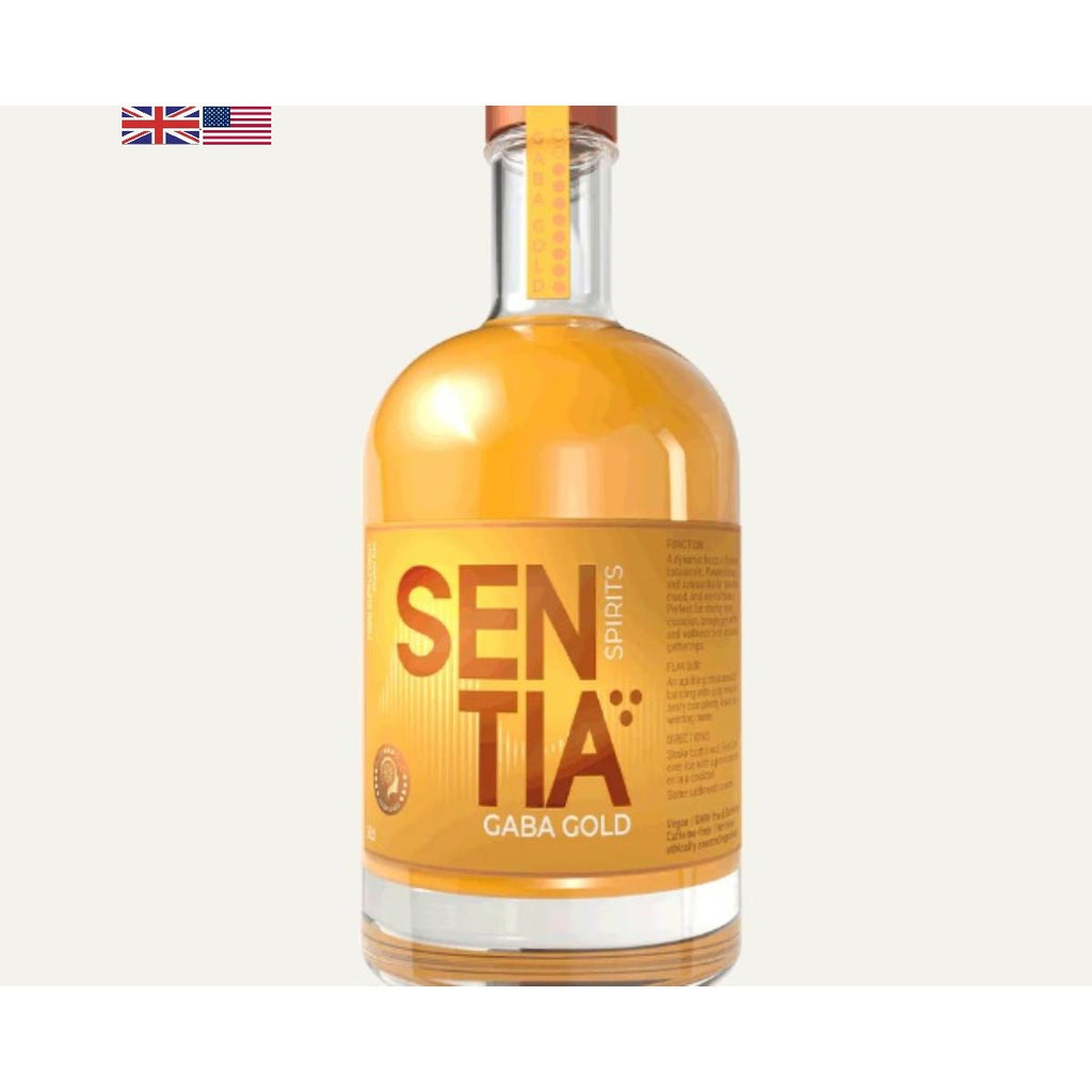 Sentia GABA Gold 50cl non-alcoholic botanical drink bottle