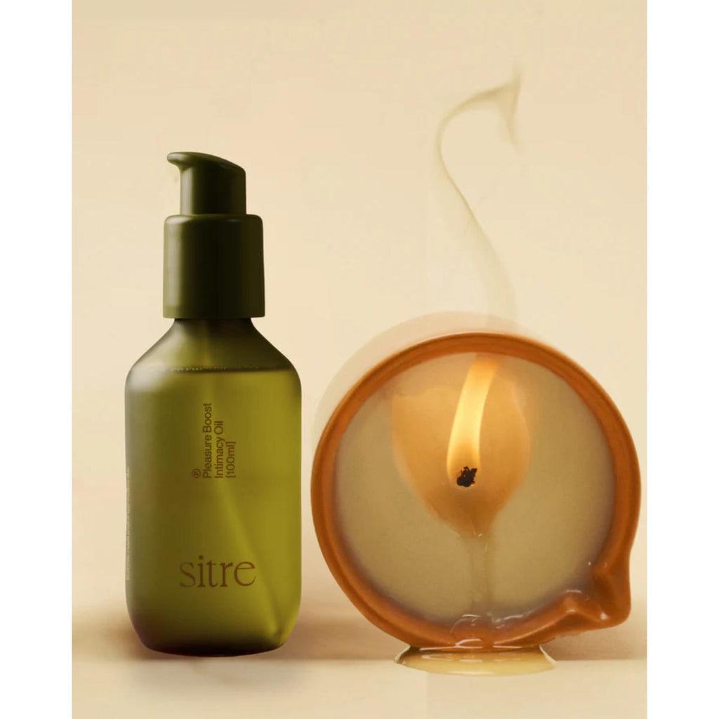 Date of Touch Bundle by SITRE with massage candle and CBD oil