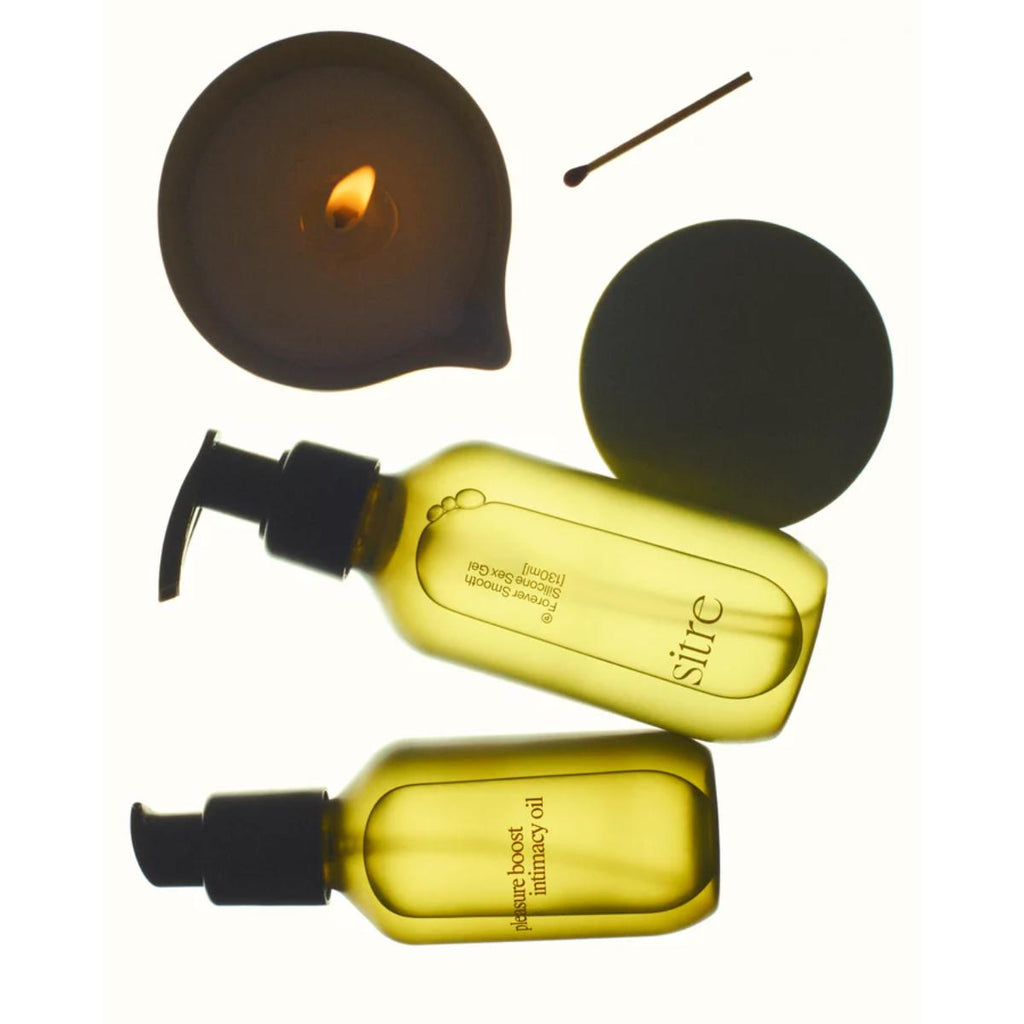 SITRE Night to Remember Bundle set – candle, oil, silicone gel