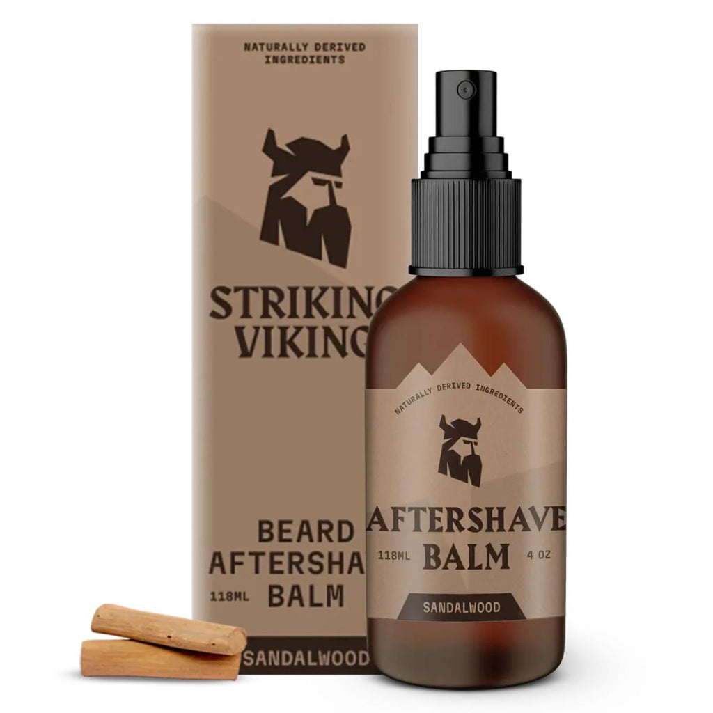 Aftershave Balm for Men Sandalwood bottle