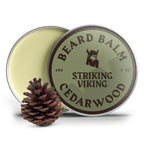 Striking Viking Cedarwood Beard Balm tin