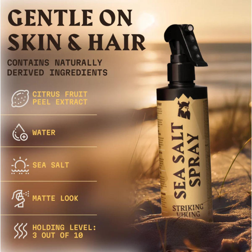 Striking Viking Sea Salt Hair Spray for Men bottle 200 ml