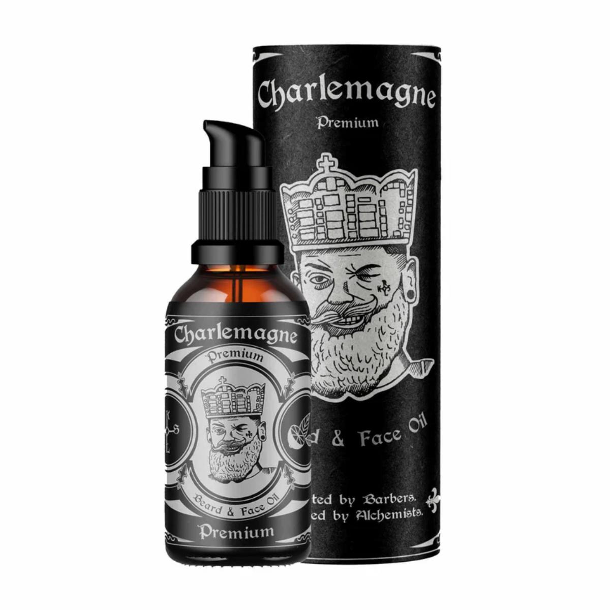 Striking Viking premium beard oil lime mint natural beard conditioning oil bottle