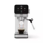 Swan Digital One-Touch Mini Espresso Machine stainless steel