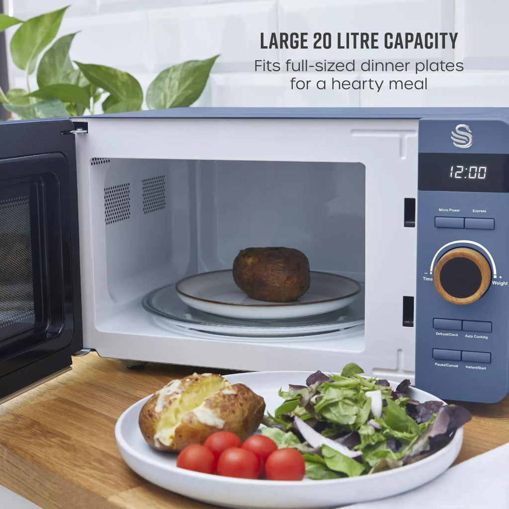270mm glass turntable in Swan Nordic 20L microwave