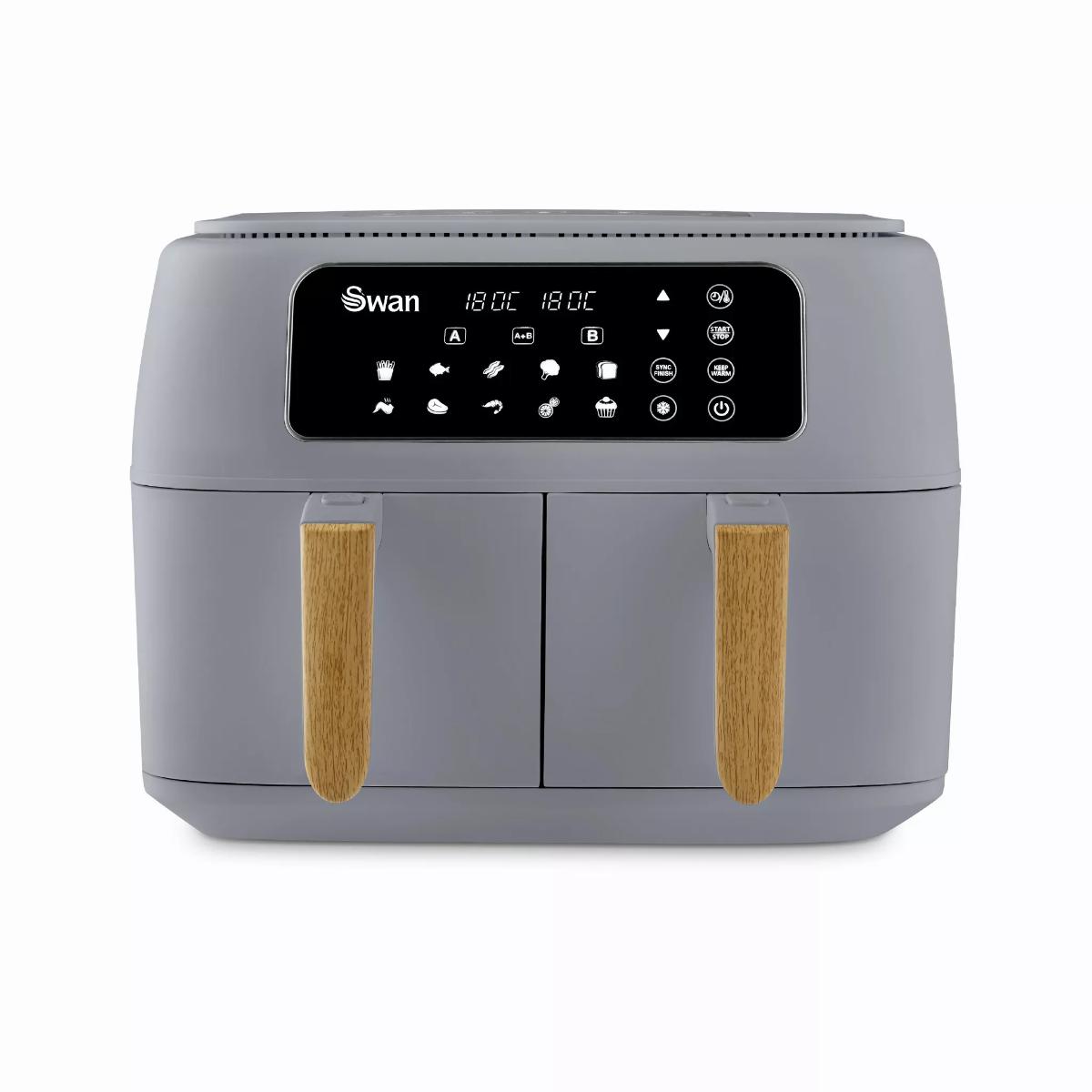 Swan Nordic Duo 13-in-1 air fryer dual basket model