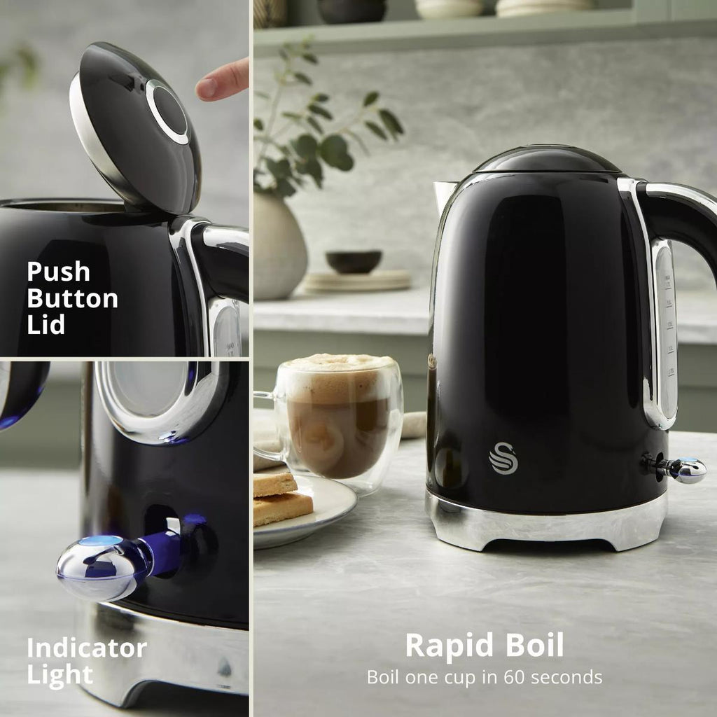 Kettle with 360 degree cordless base by Swan