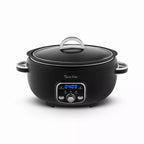 Swan 3.5L Digital Slow Cooker Grey SF17021GRYN front view